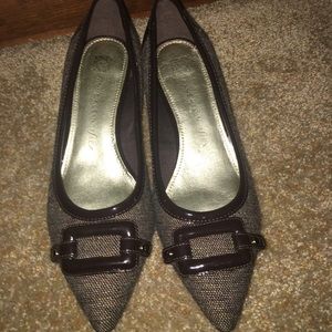Anne Klein brown heels